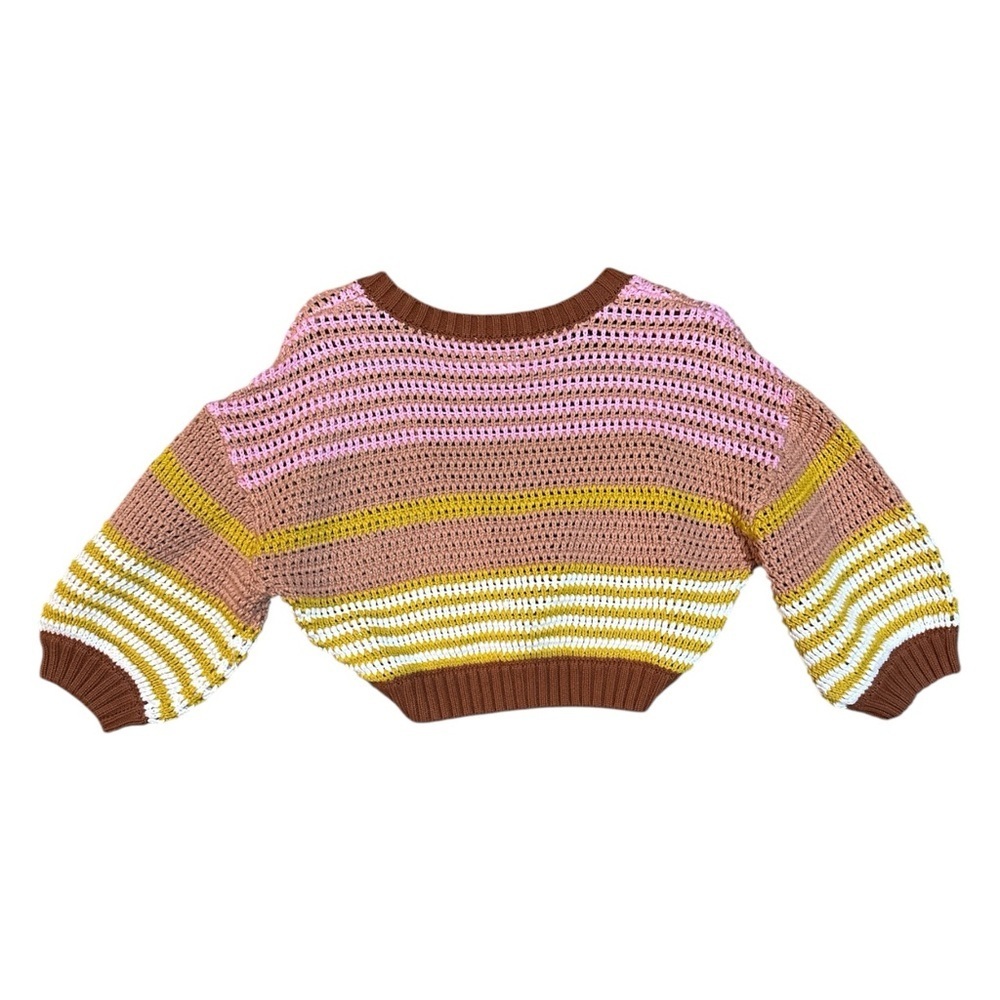 Sachin + Babi | Multicolor Knit Cropped Penny Cardigan - Picture 14 of 14